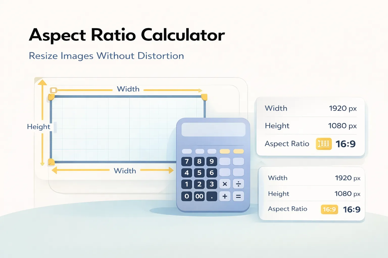 Aspect Ratio Calculator | Image & Video Dimensions