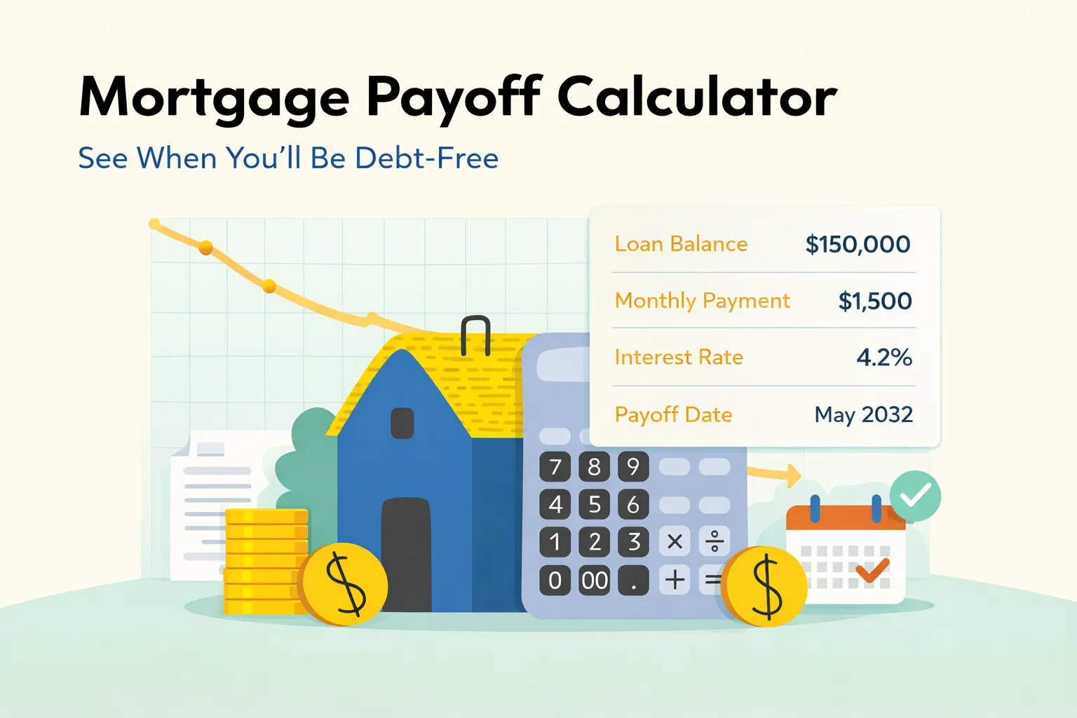 Mortgage Payoff Calculator 2026 | Save $50K+ Fast - Free Online Calculator